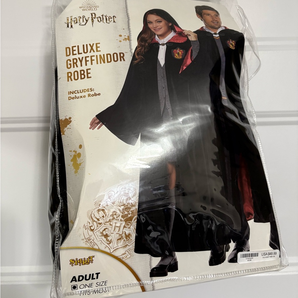 Warner Bros. Deluxe Gryffindor Robe Costume for adults
